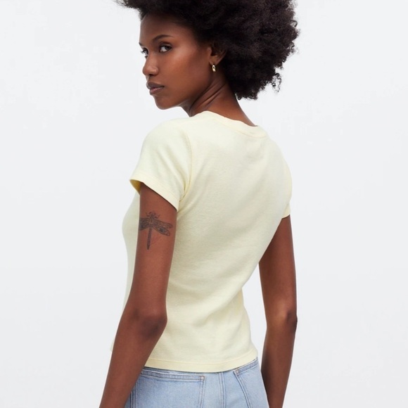 Madewell pale pineapple Day in the Sun Graphic Tee - Picture 4 of 5